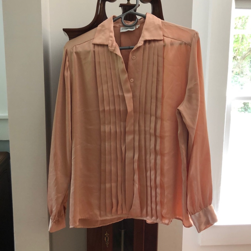 Vintage Dusty Pink Blouse